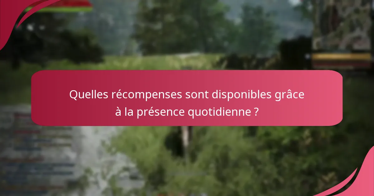 Que se passe-t-il si je manque un jour de présence ?